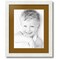 ArtToFrames Collage Photo Picture Frame with 1 - 10x13 inch Openings, Framed in White with Over 62 Mat Color Options and Regular Glass (CSM-3966-641)